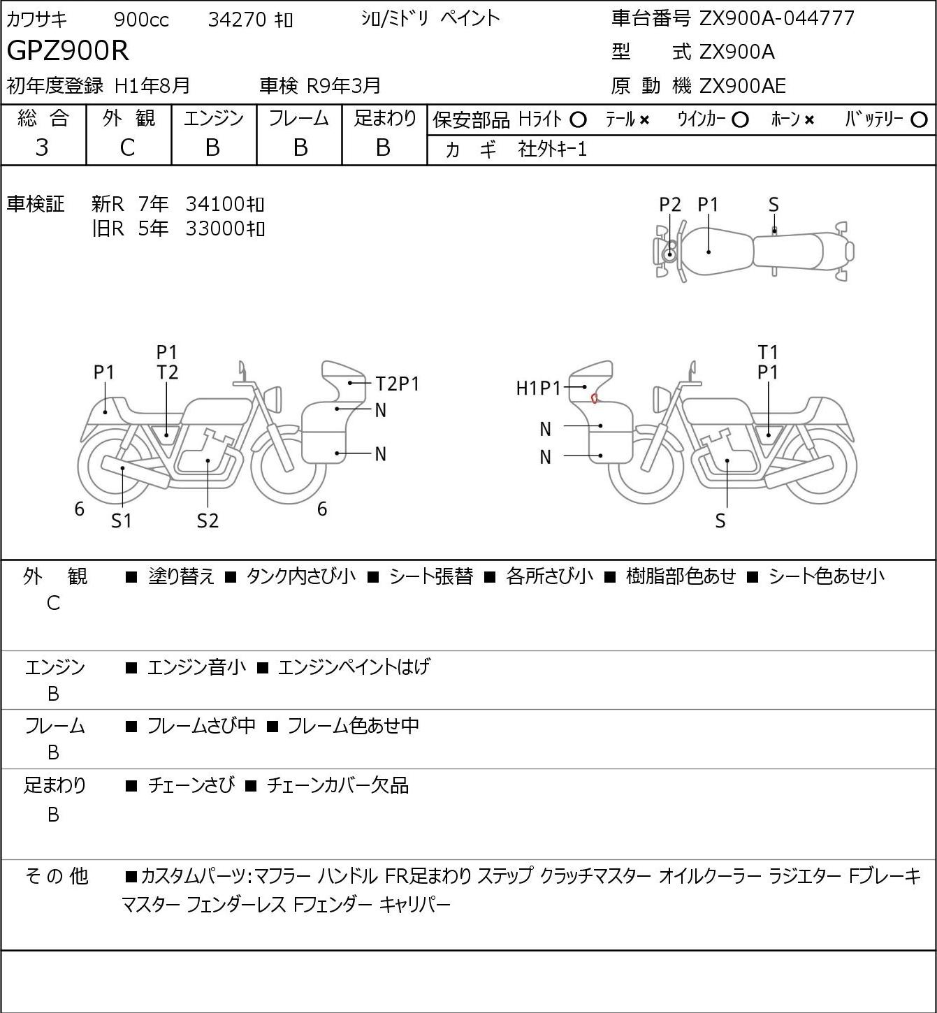 Auction Card