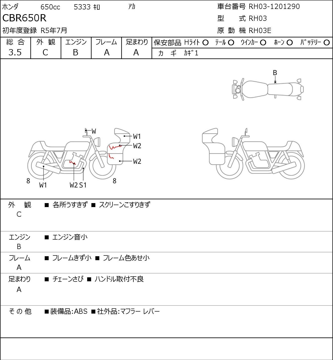 Auction Card