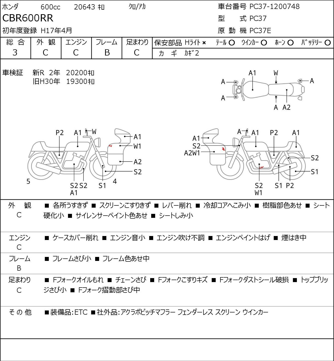 Auction Card