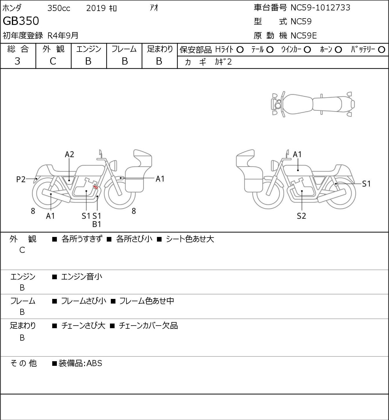 Auction Card