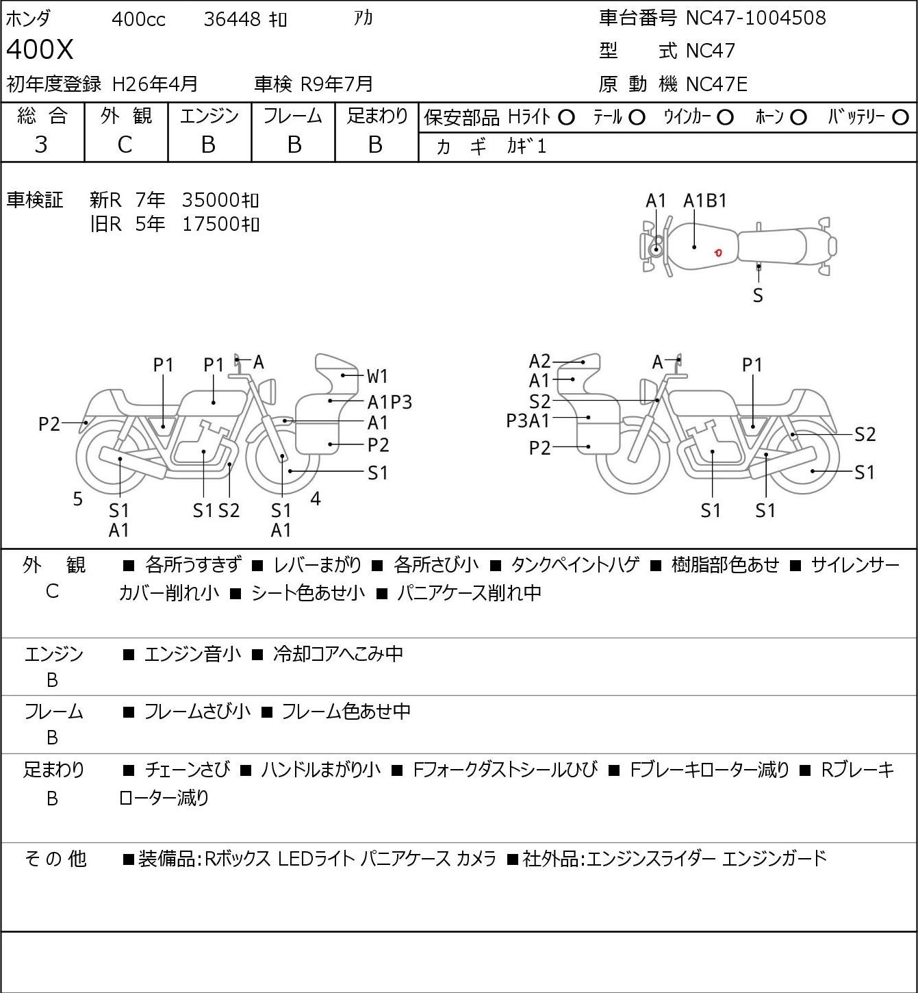 Auction Card