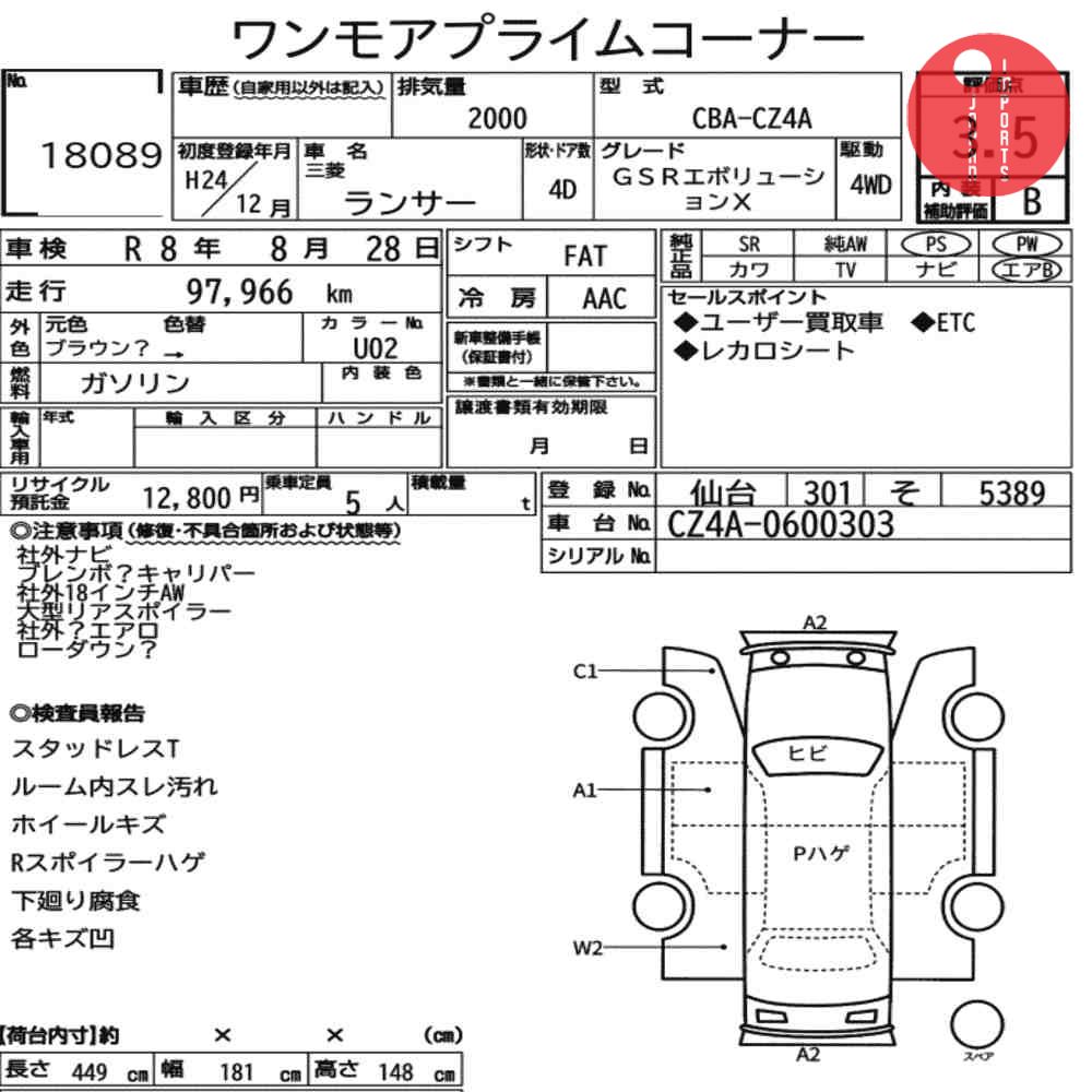 Auction Card