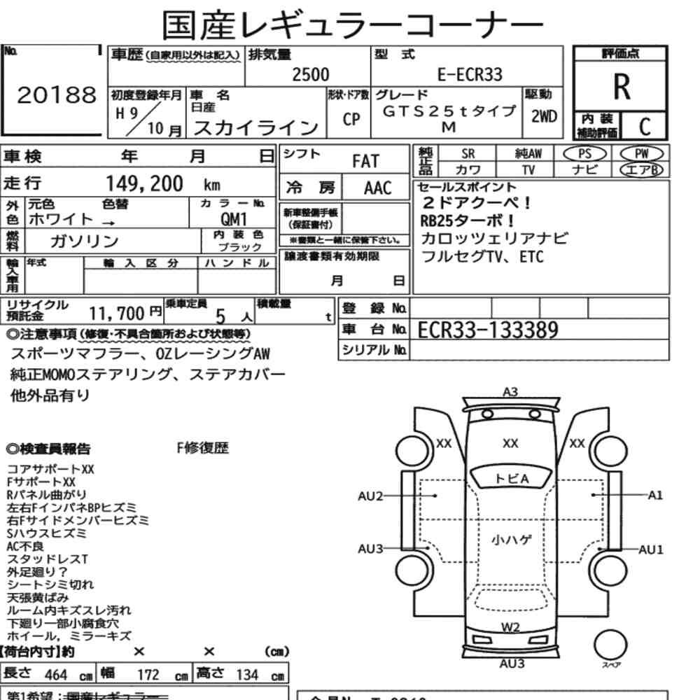 Auction Card