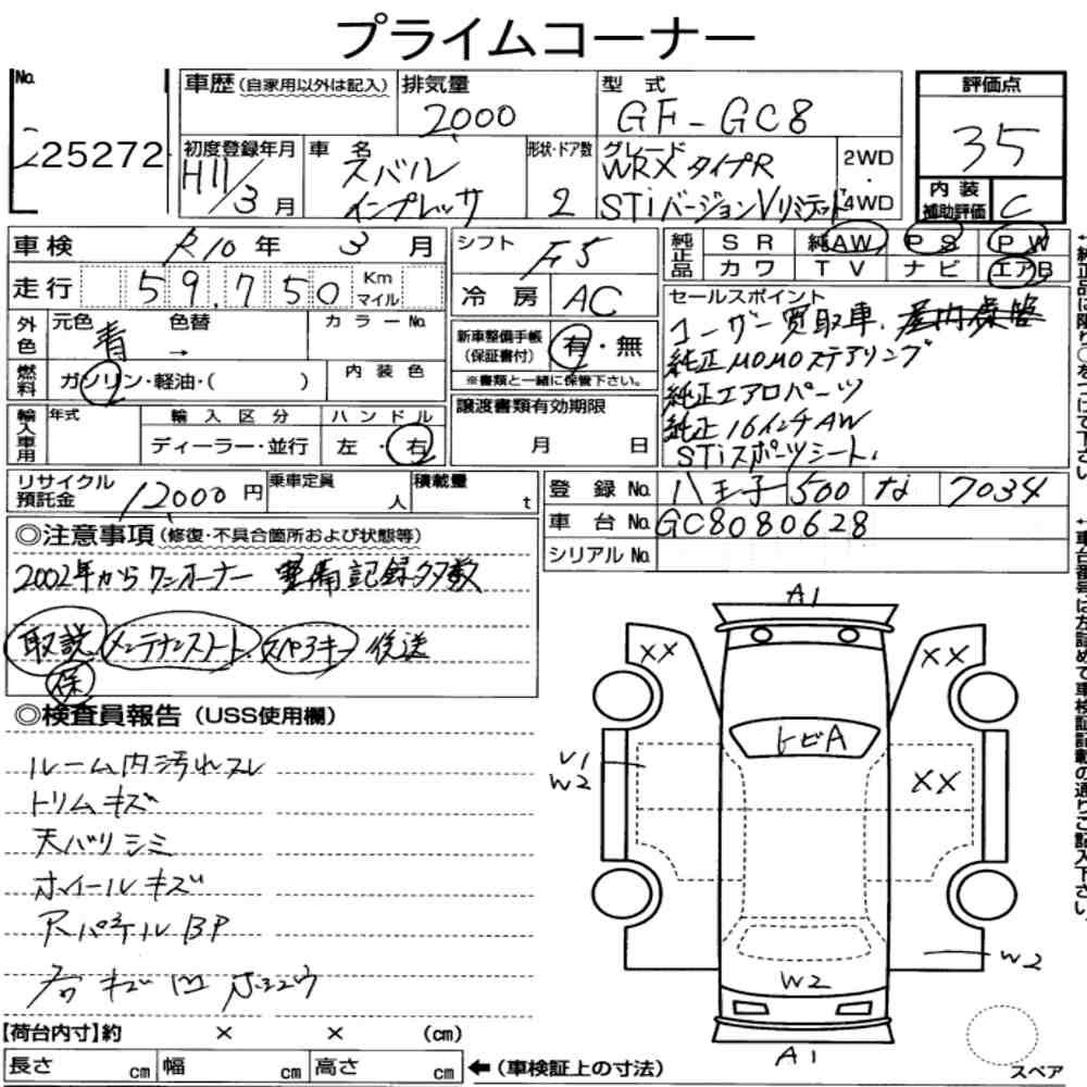 Auction Card