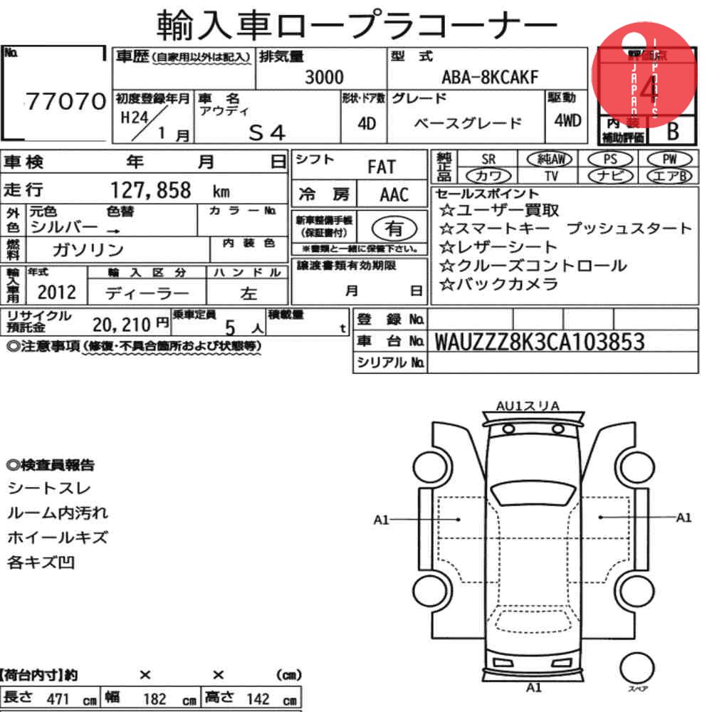 Auction Card