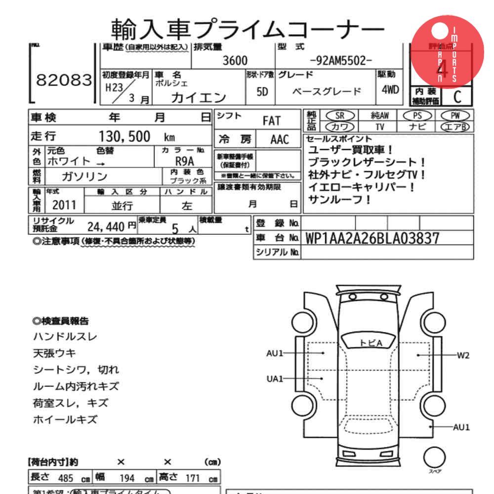 Auction Card