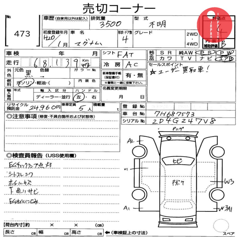 Auction Card