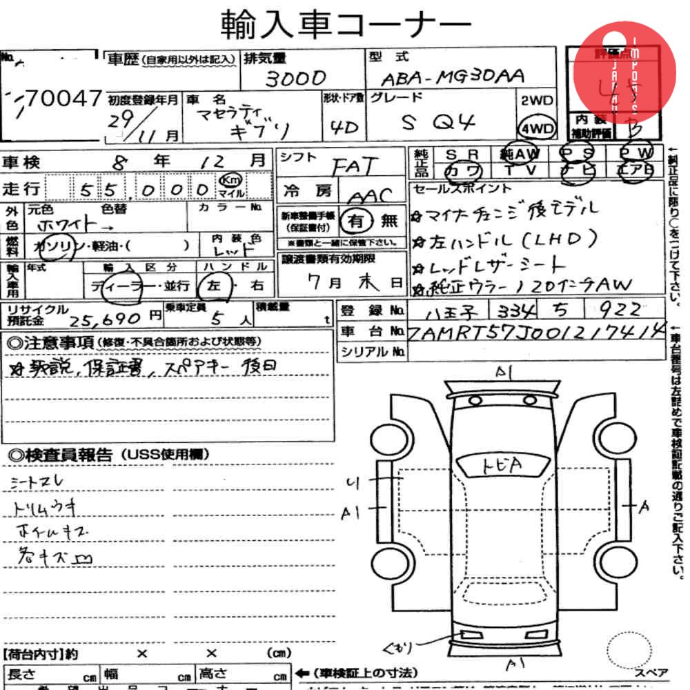 Auction Card