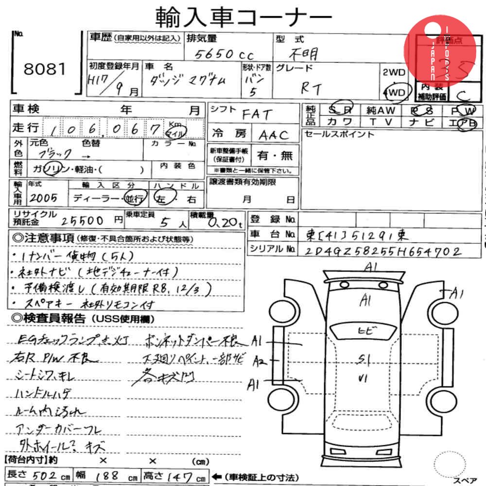 Auction Card