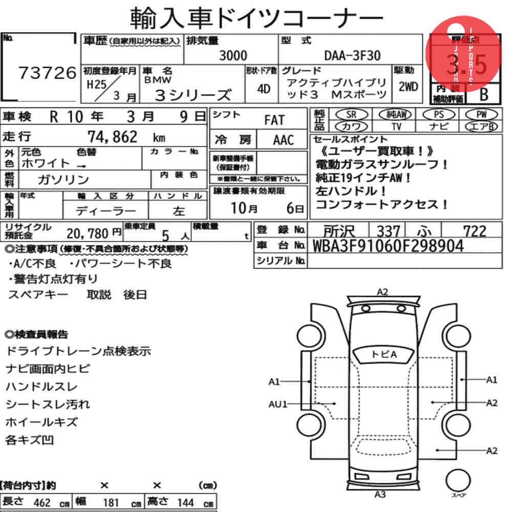 Auction Card