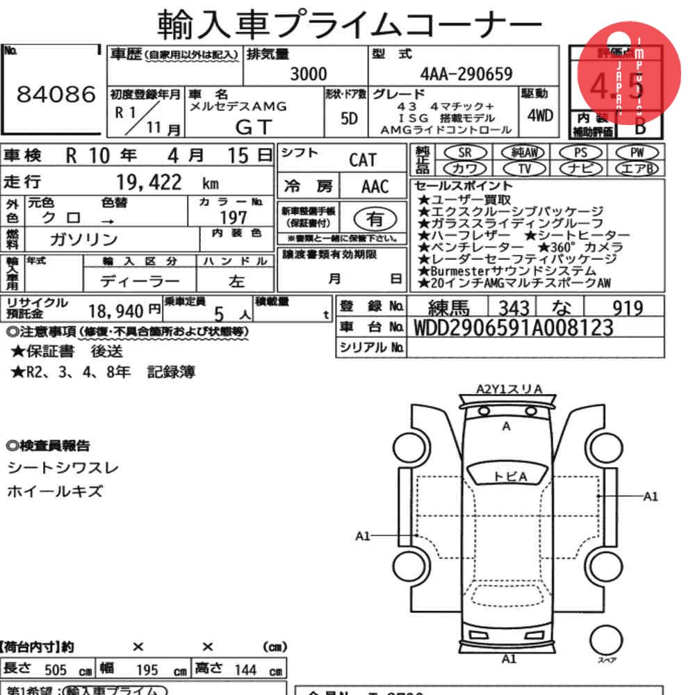 Auction Card