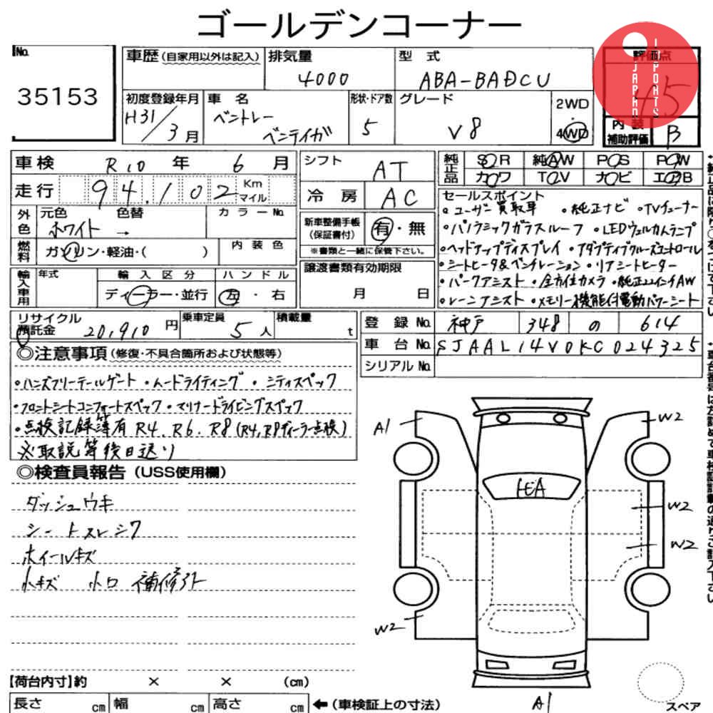 Auction Card
