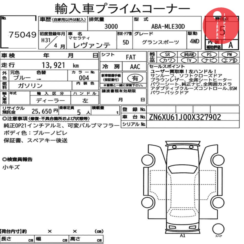 Auction Card