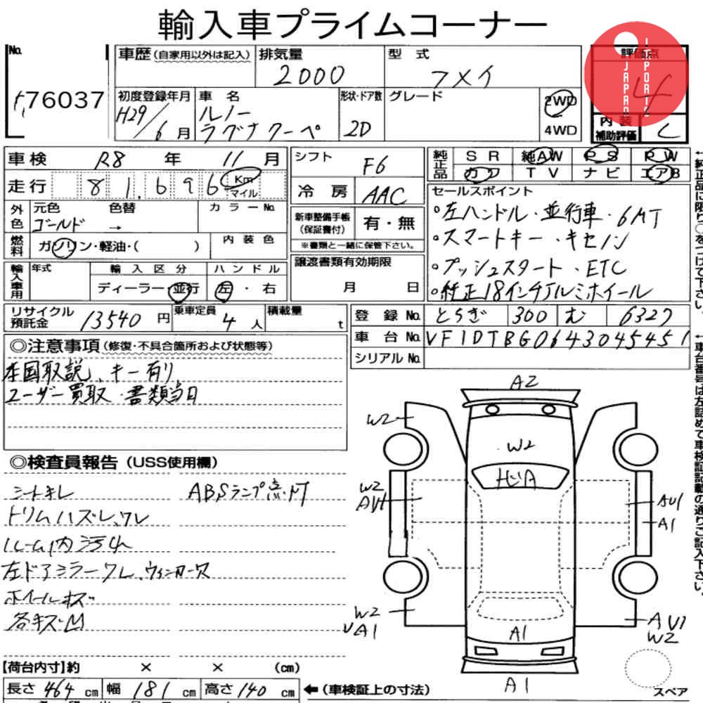 Auction Card