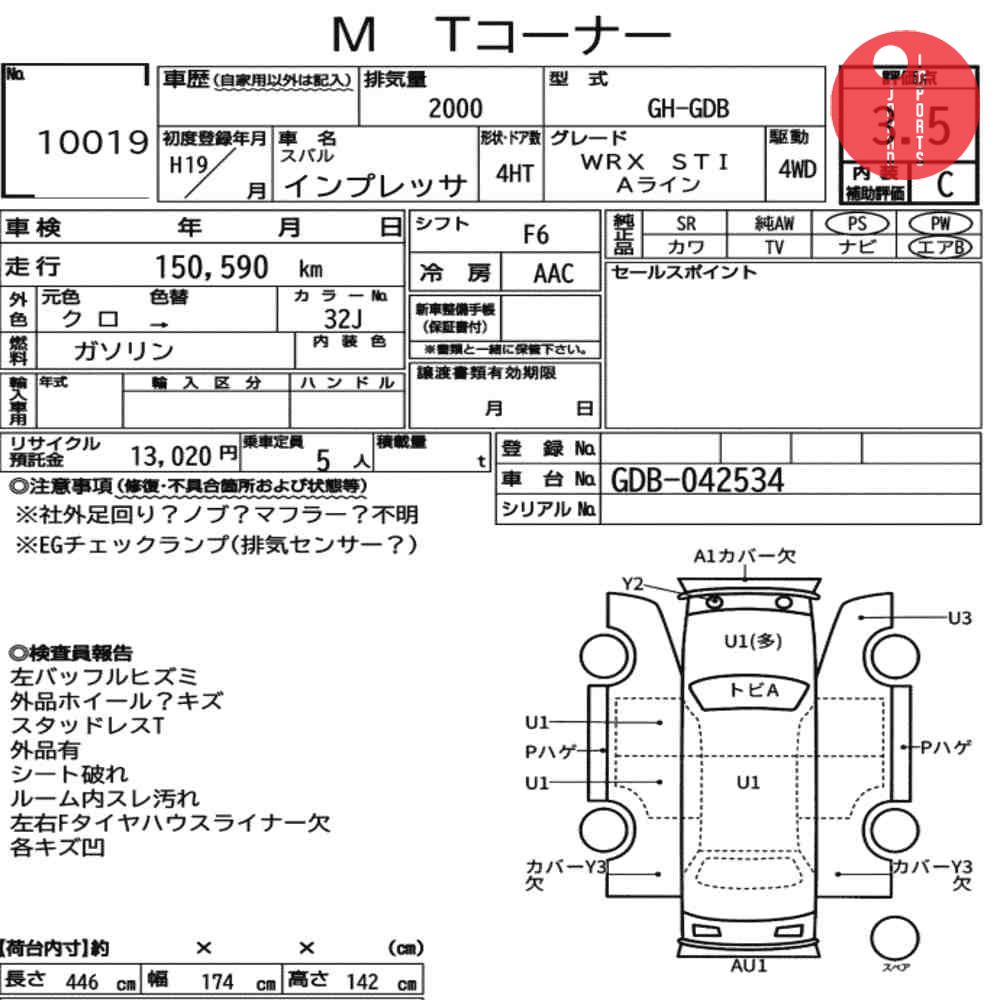 Auction Card