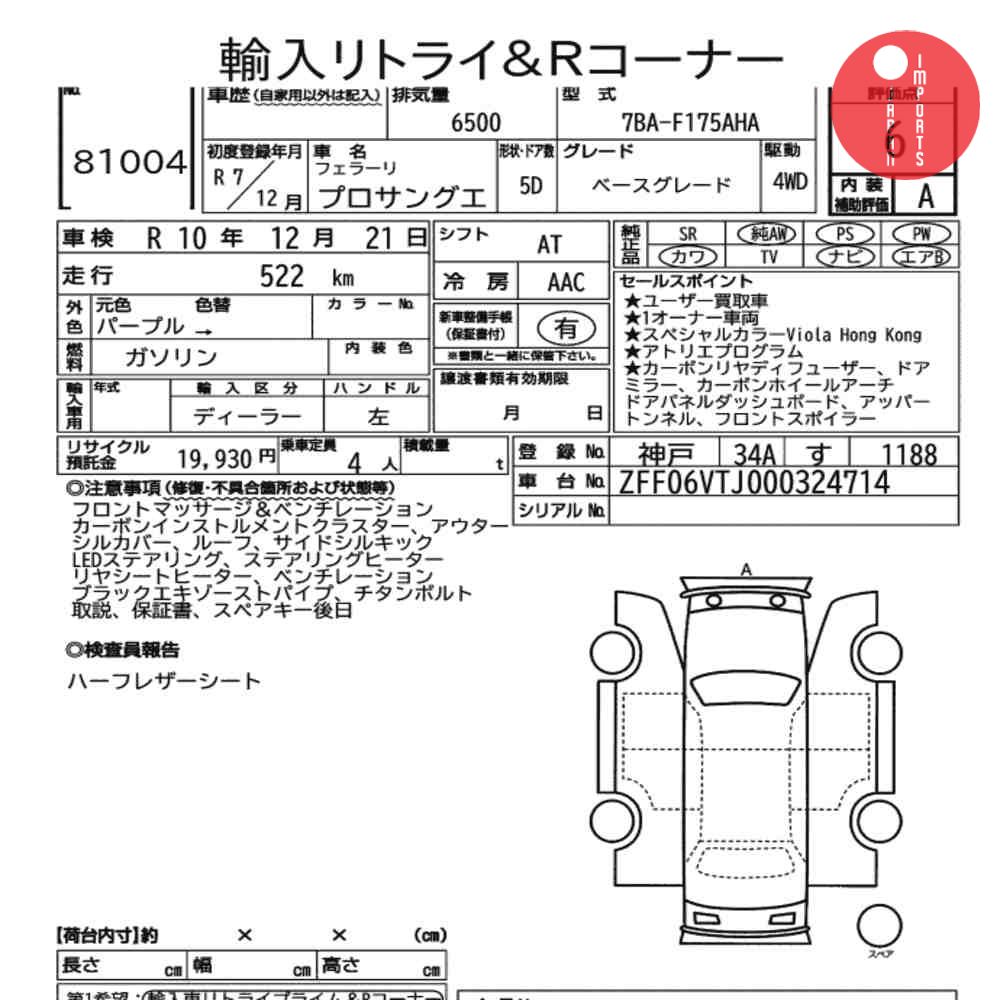 Auction Card