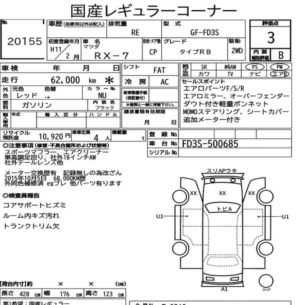Auction Card