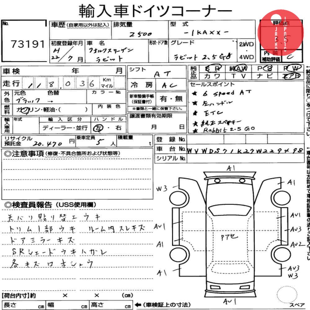 Auction Card