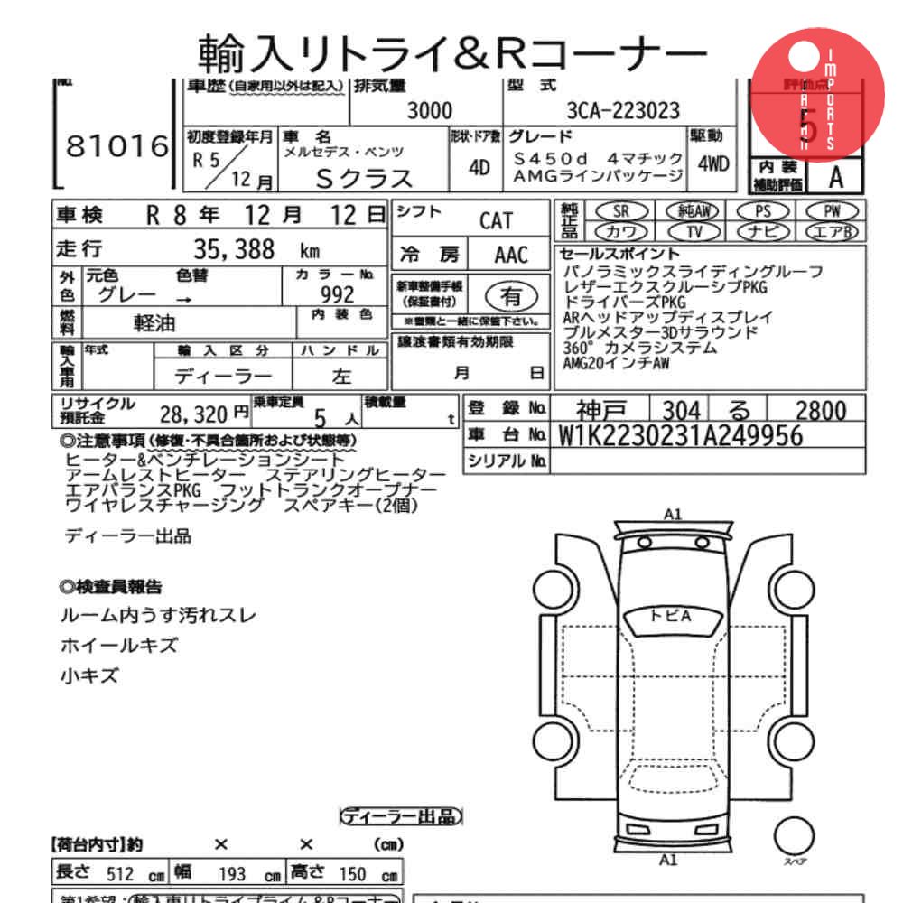 Auction Card
