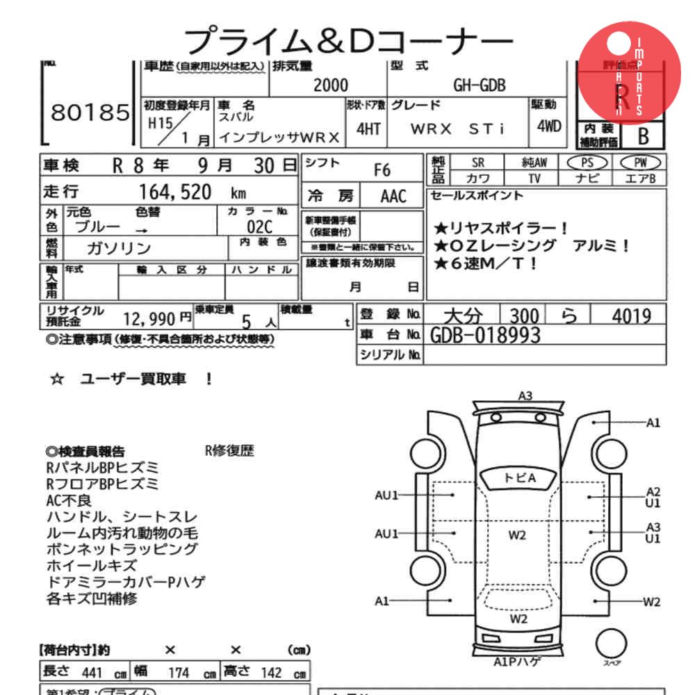 Auction Card