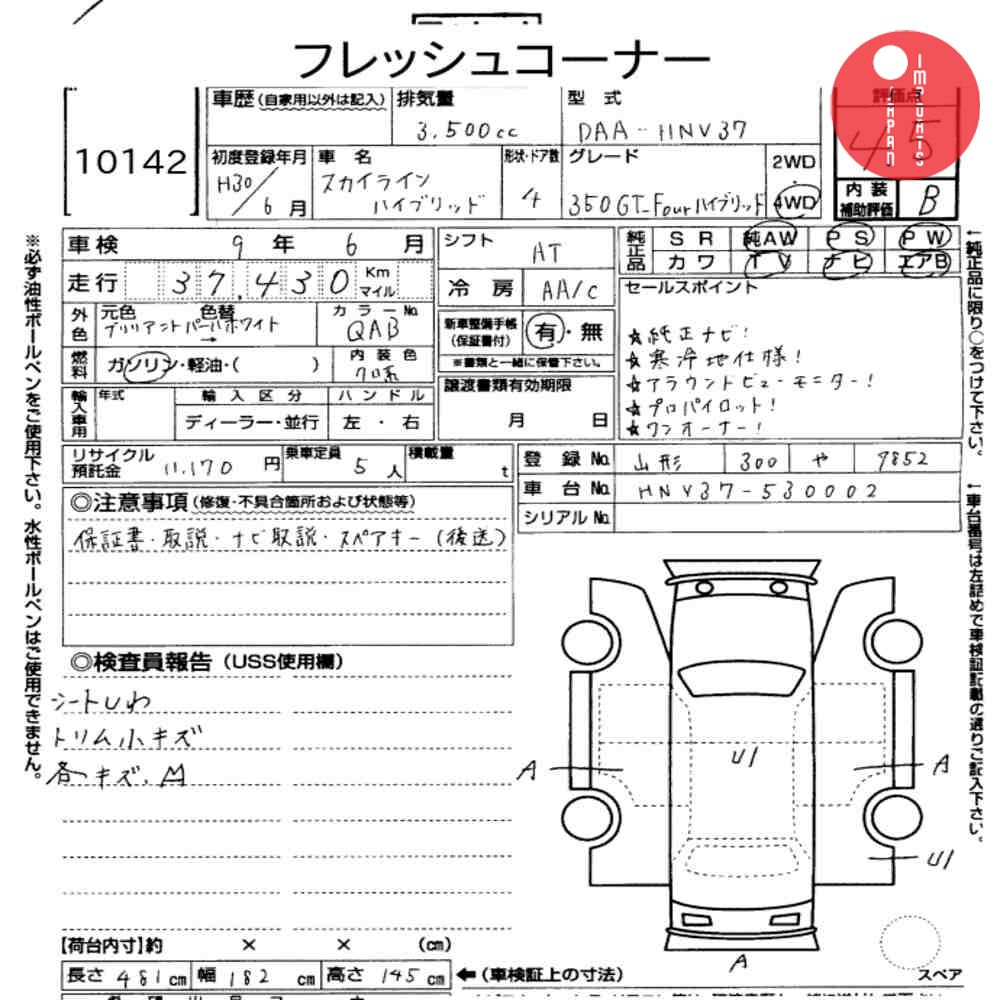Auction Card