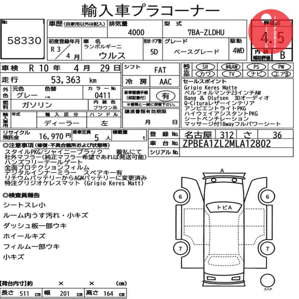 Auction Card