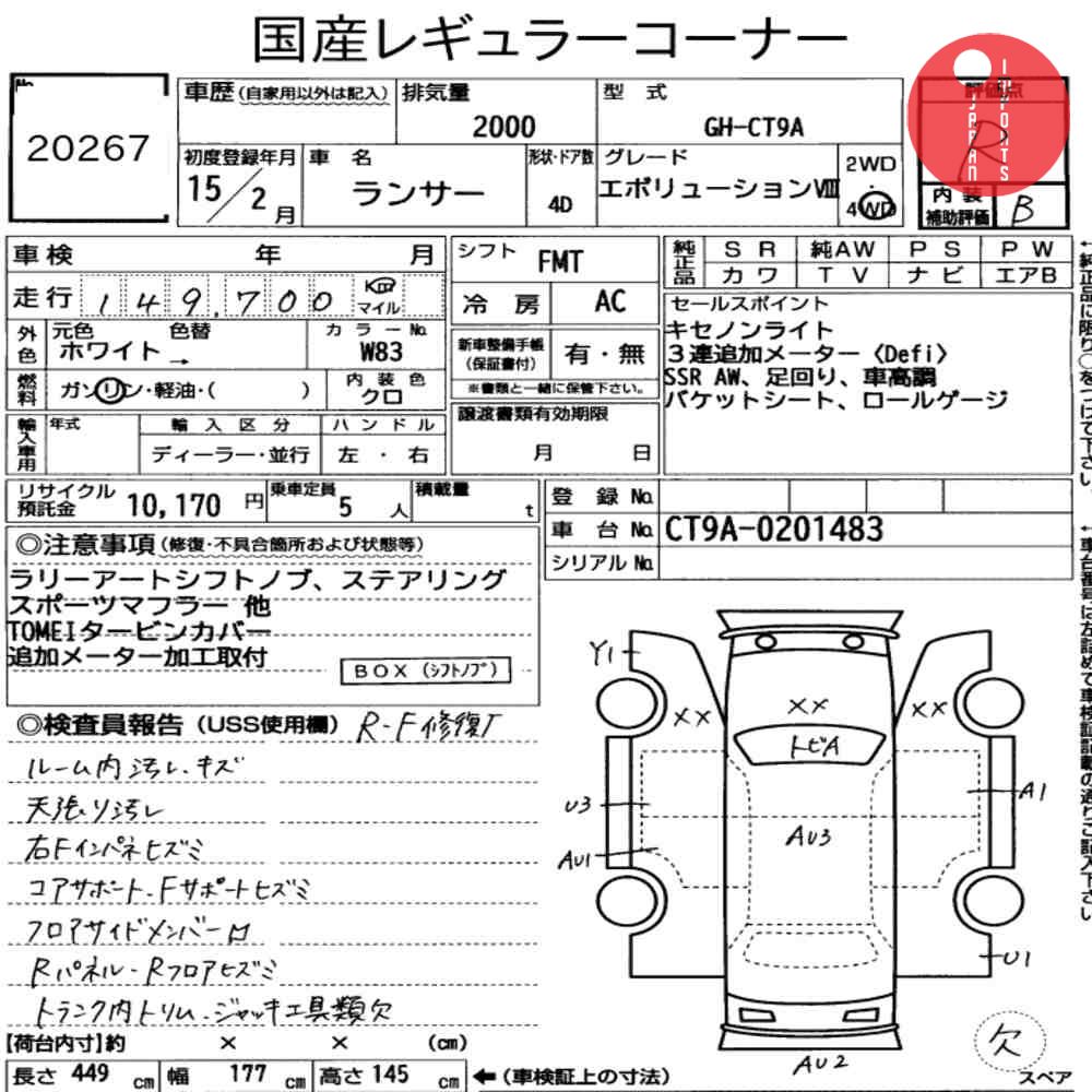 Auction Card