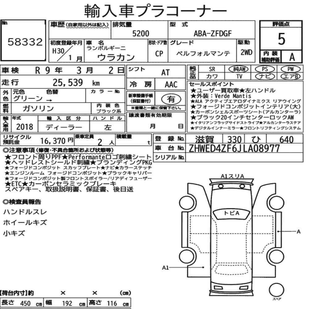 Auction Card