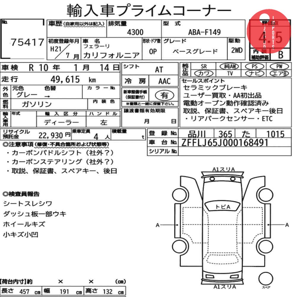 Auction Card