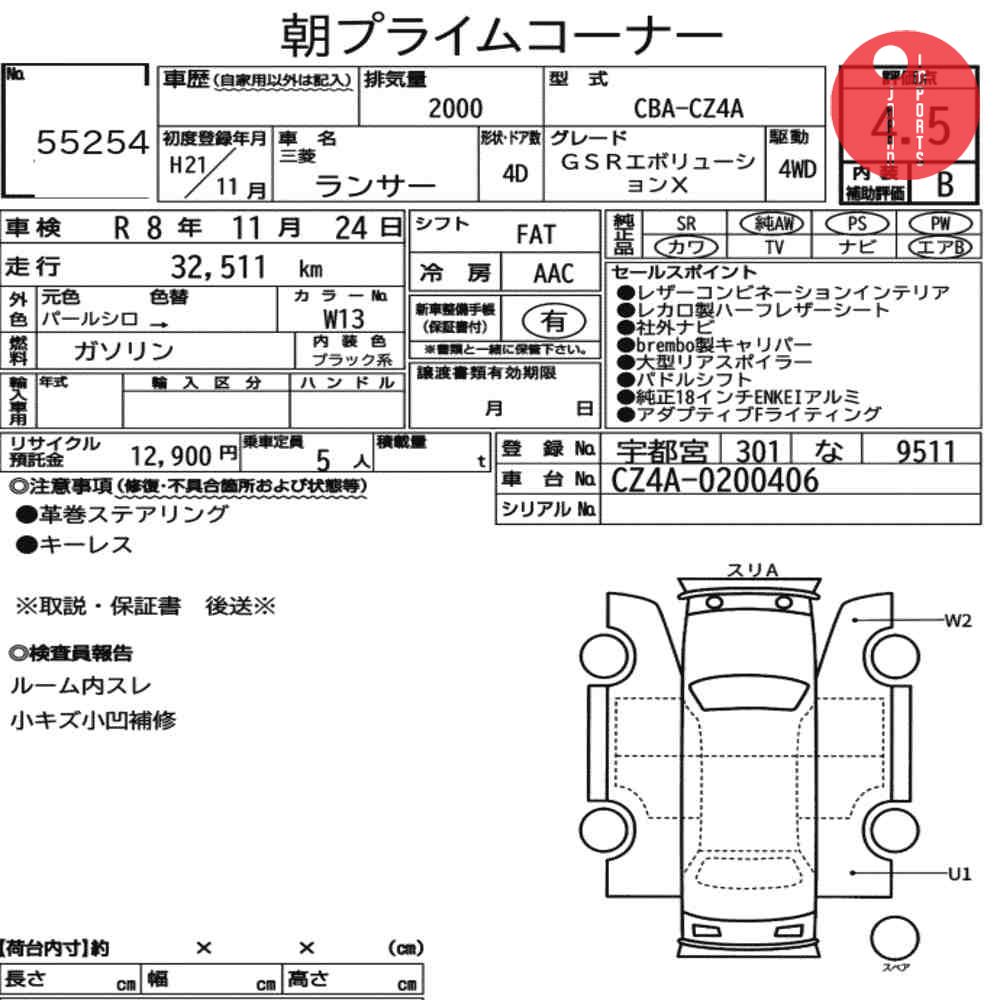 Auction Card