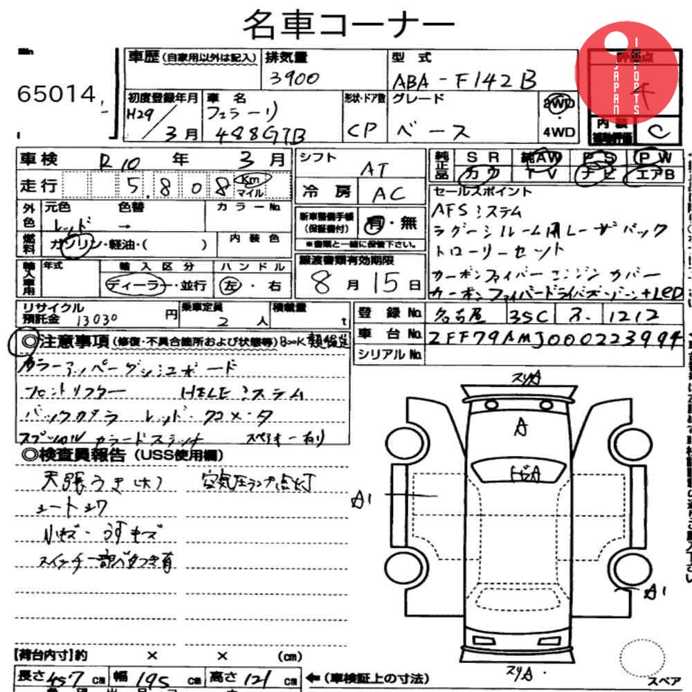 Auction Card