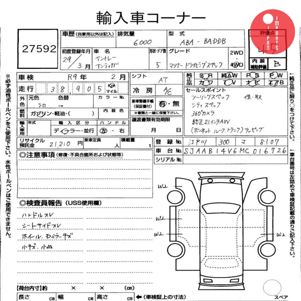 Auction Card