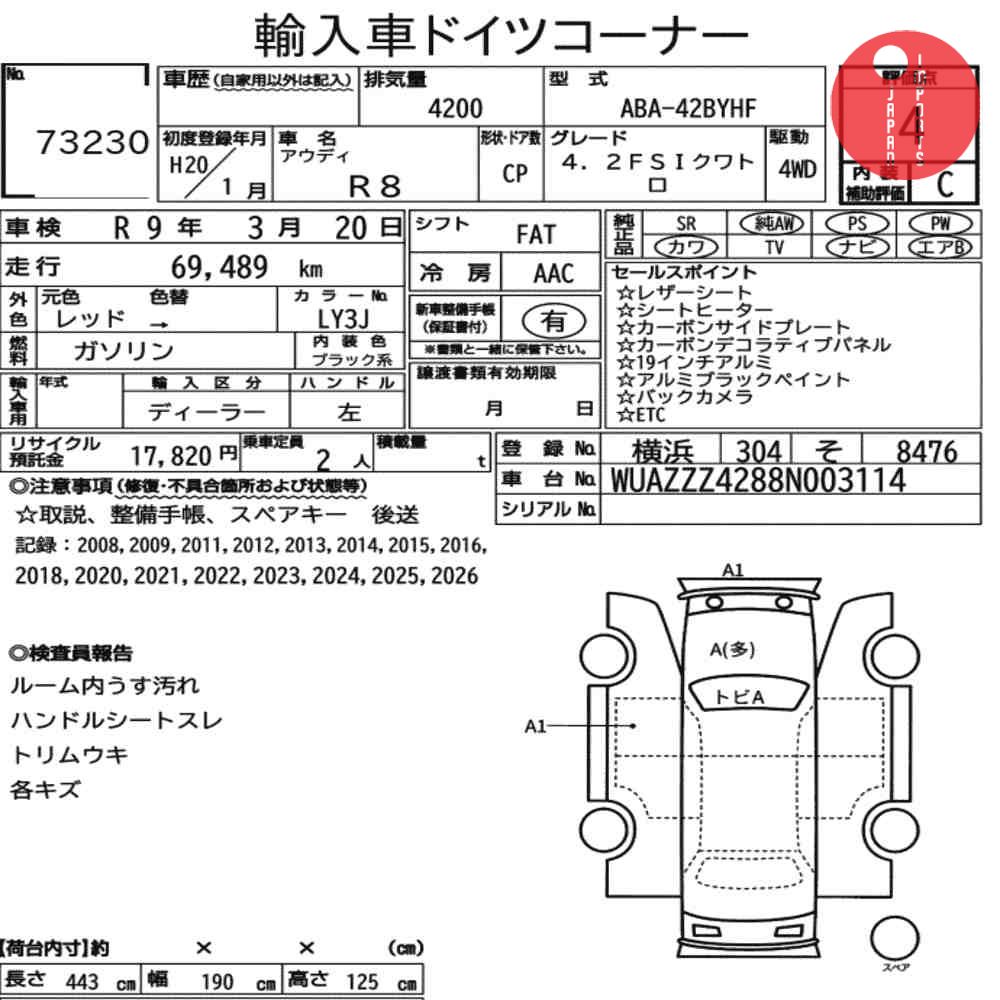 Auction Card