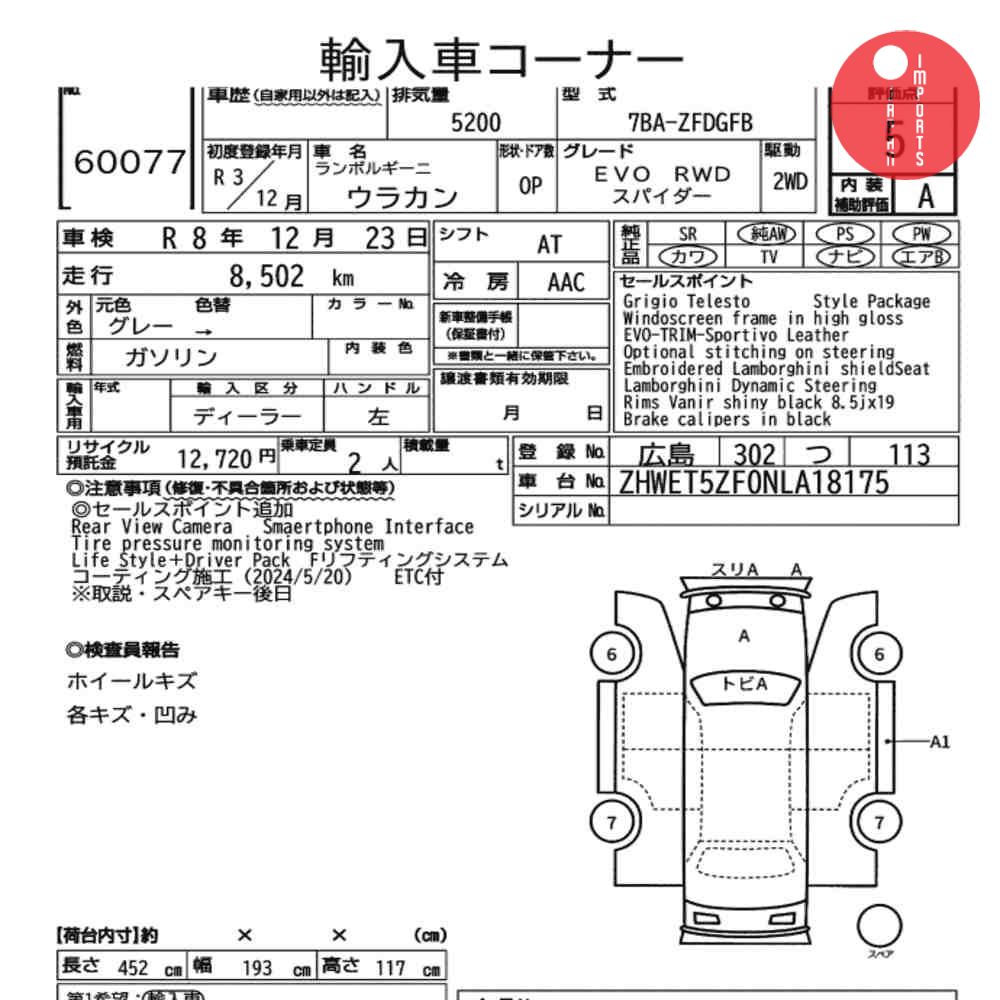 Auction Card