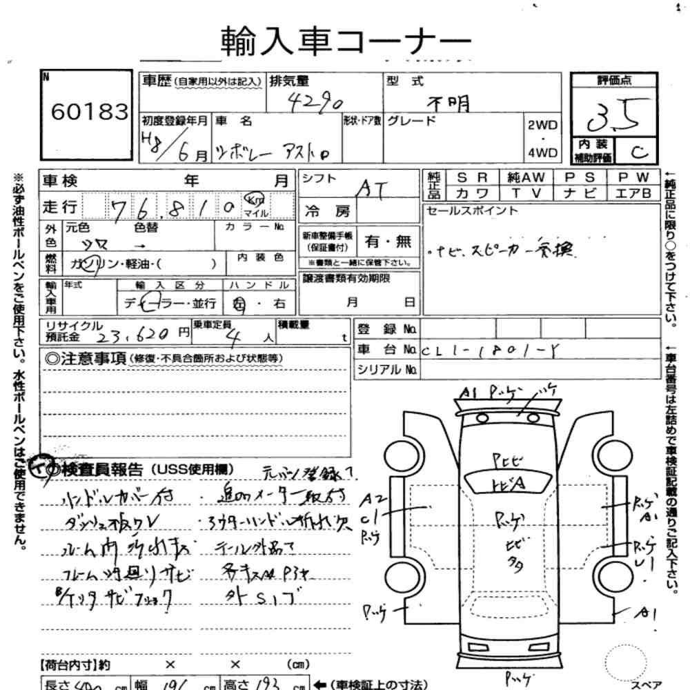 Auction Card