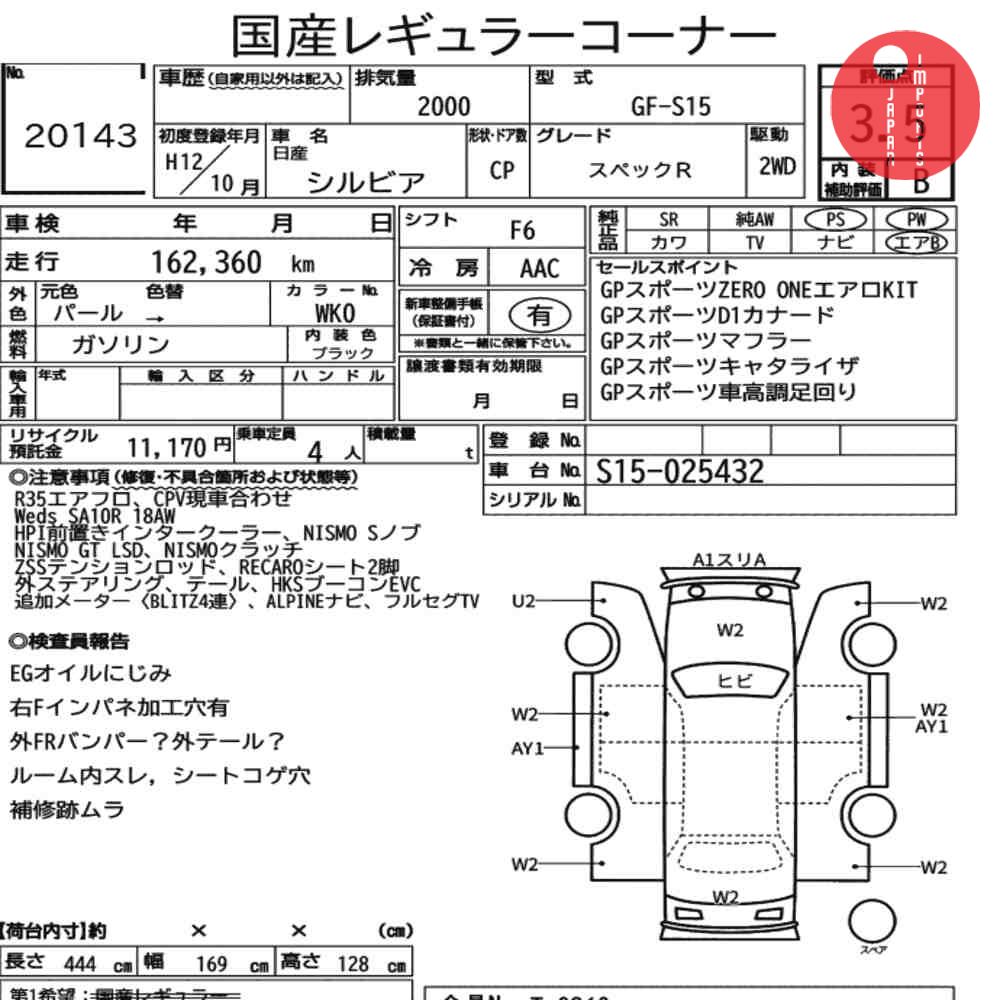 Auction Card