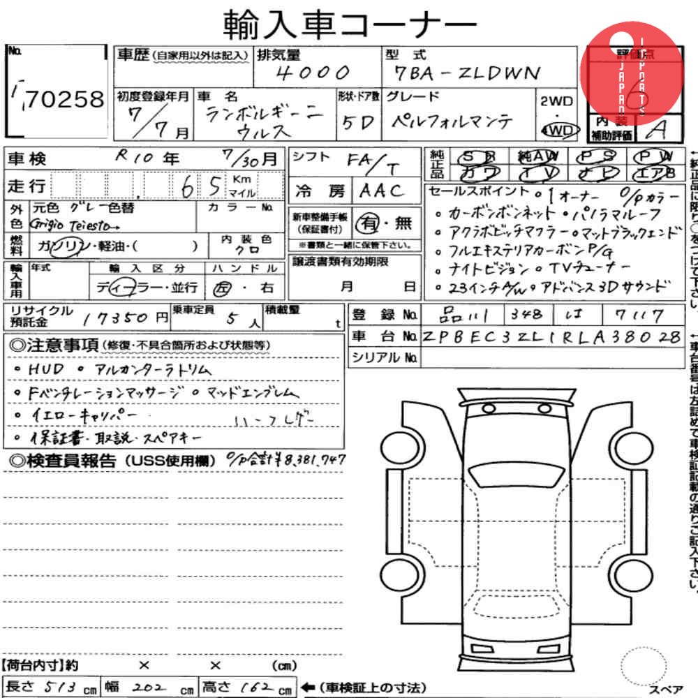 Auction Card