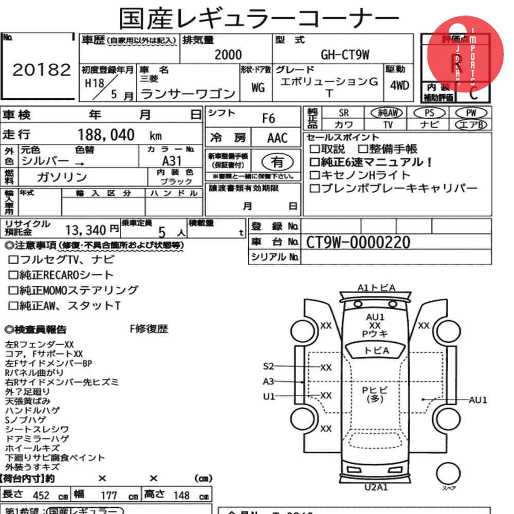 Auction Card
