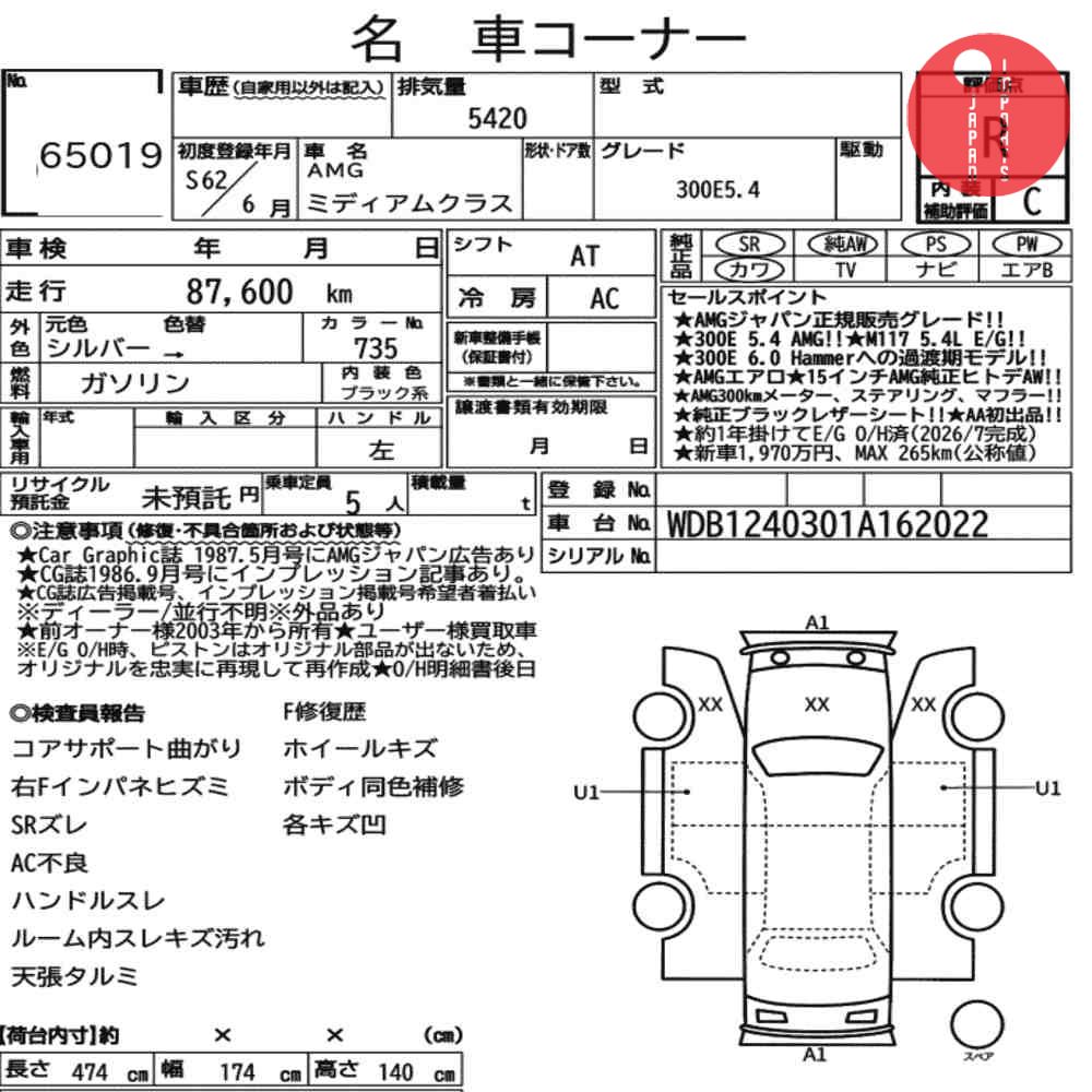 Auction Card