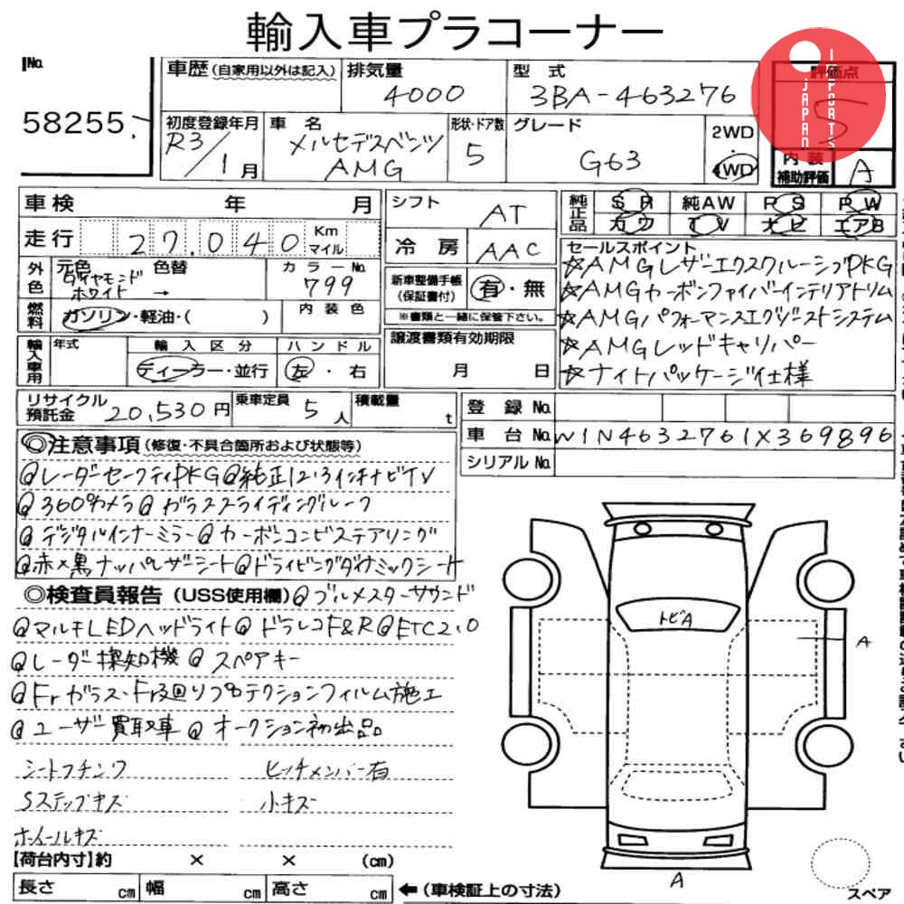 Auction Card