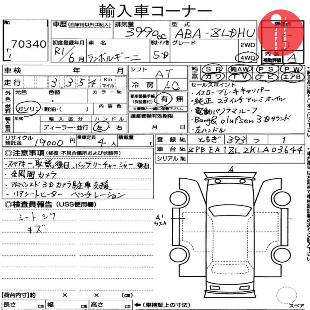 Auction Card