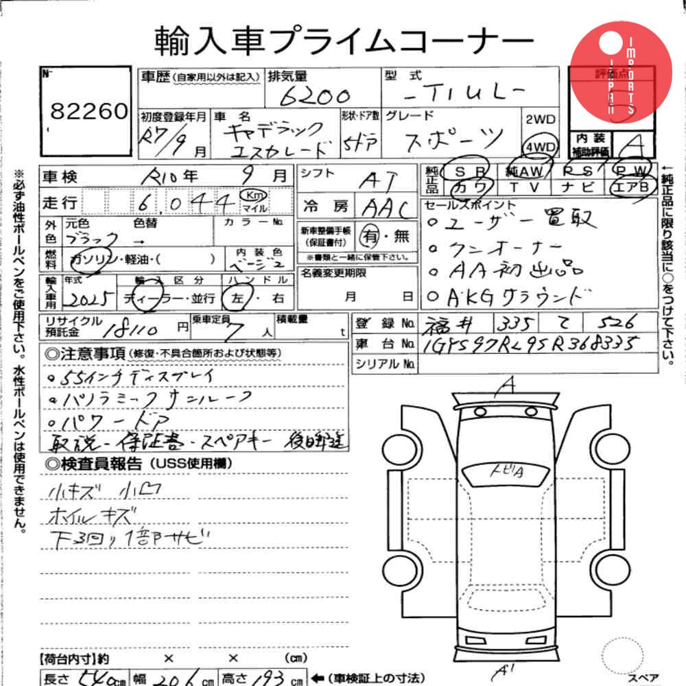 Auction Card