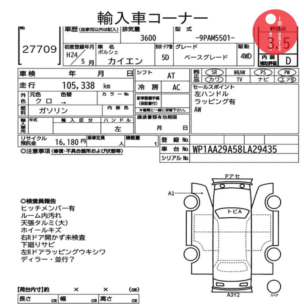 Auction Card