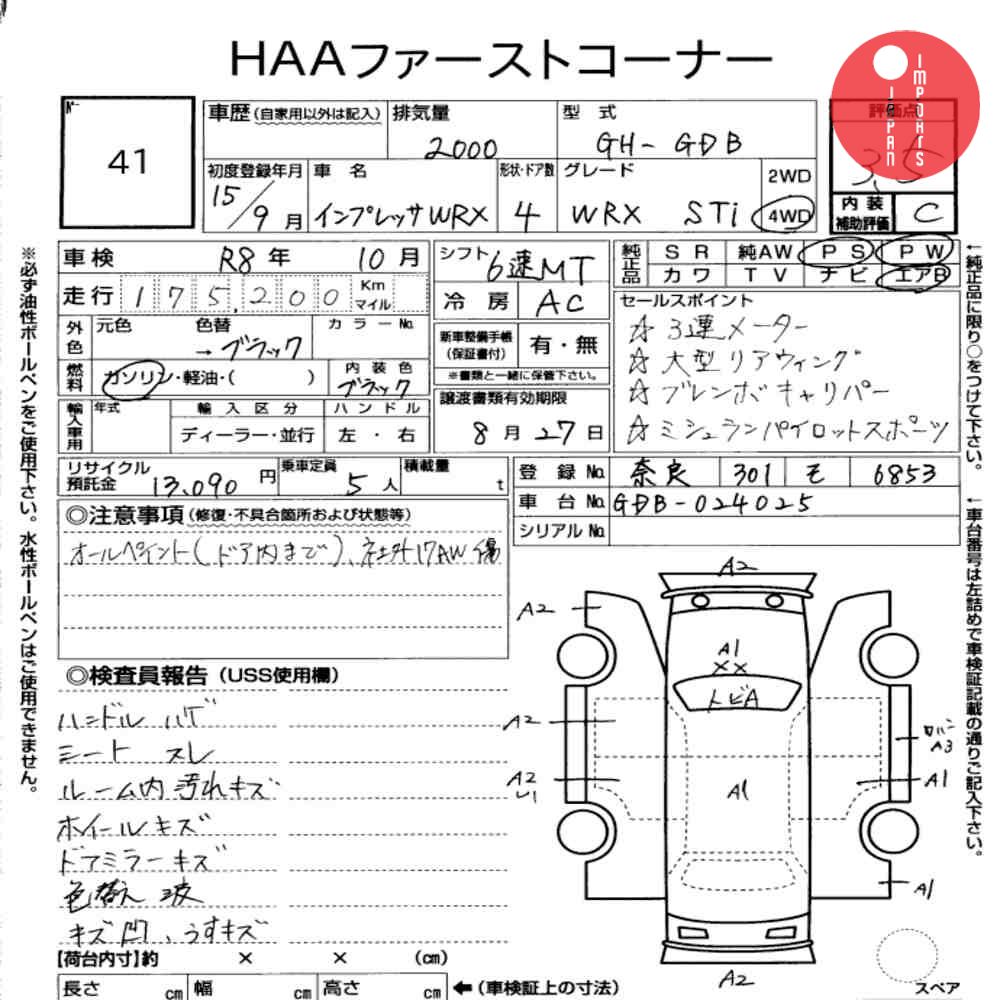 Auction Card
