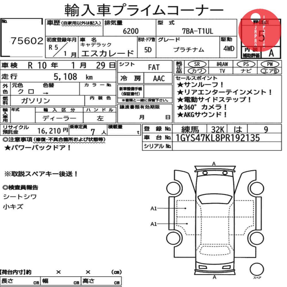 Auction Card