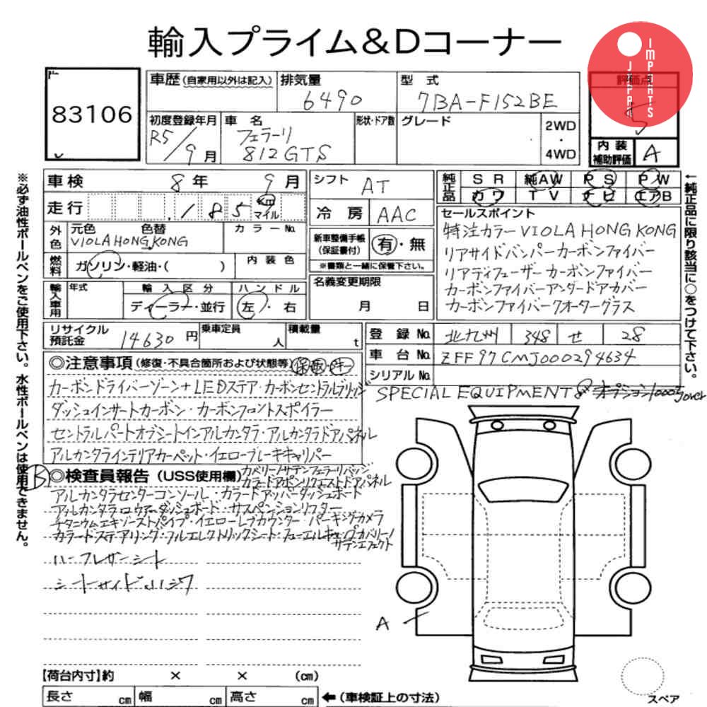 Auction Card