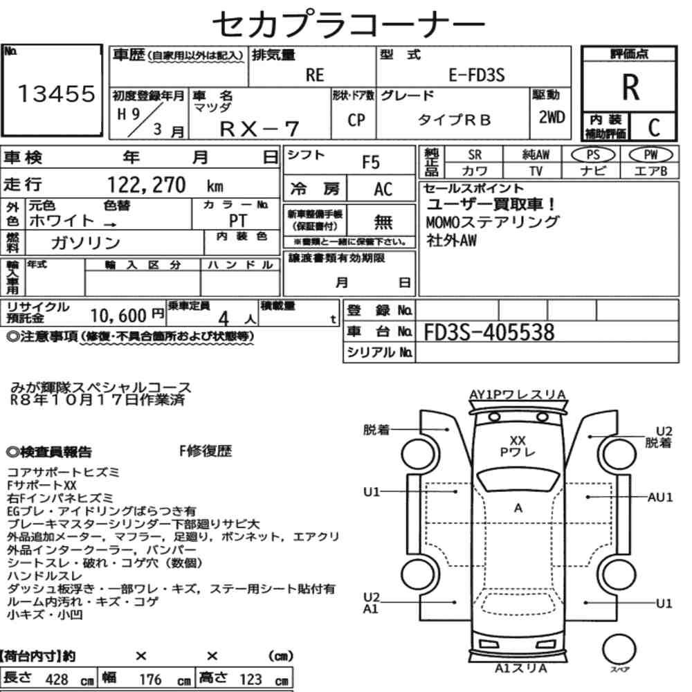 Auction Card