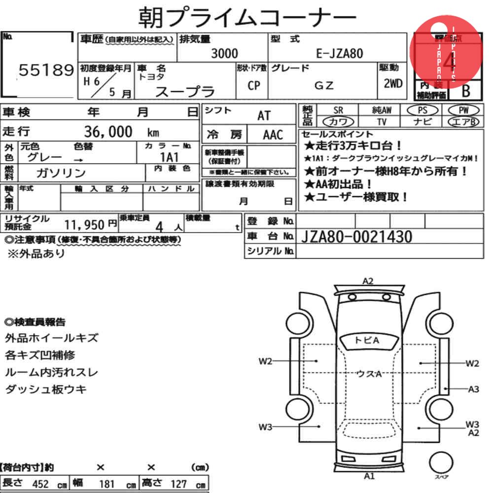 Auction Card