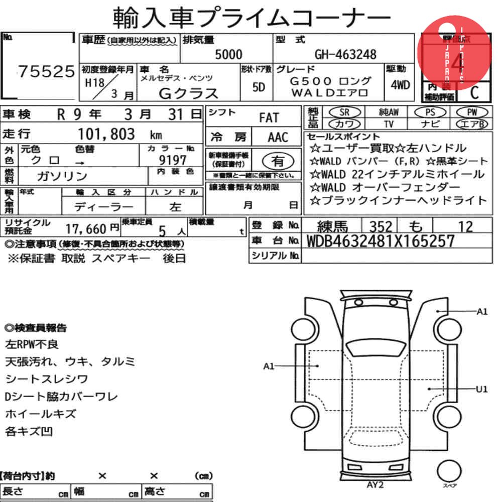 Auction Card