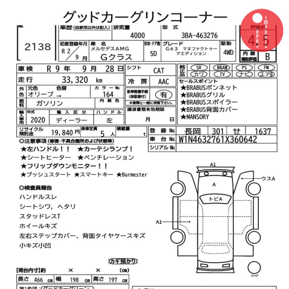 Auction Card